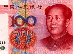 China's Yuan currency falls for a second day