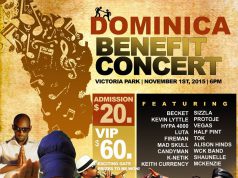 A Dominica Relief Benefit Concert to be held at Victoria Park this Sunday