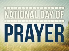 Today being observed as National Day of Prayer