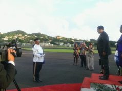 Venezuela President arrives in SVG for an official visit