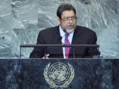 Prime Minister Gonsalves delivers a lecture in Washington today Dr. Ralph Gonsalves