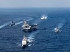 North Korea lashes out at US Navy strike group move