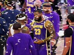 LeBron James sets new NBA record in Lakers win