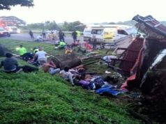 At least 10 killed in Mexico truck accident