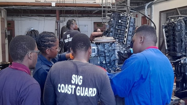 SVG Coast Guard Training