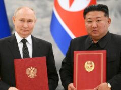 Russia and North Korea sign pact