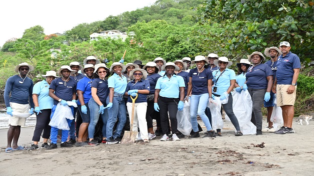 Sandals Beach Clean up 1