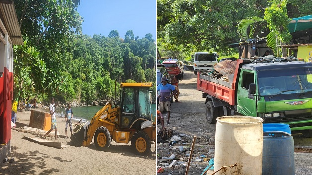 Questelles Beach Clean Up