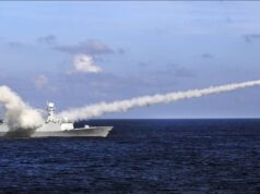 China fires test missile into Pacific Ocean