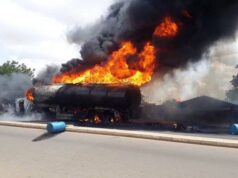 At least 105 killed in fuel tanker explosion in Nigeria