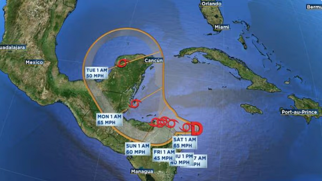 Honduras Tropical Depression