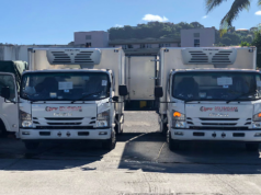 Fisheries division receives donation of refrigerated trucks