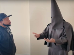 Kanye West sports KKK hood in DJ Akademiks interview