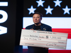 Billionaire Elon Musk Gives $1 Million to Voters in Wisconsin