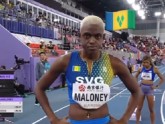 Shafiqua Maloney Shows Grit in World Indoor Championships Debut