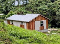 Dauphine Resident Receives Pre-Fab House