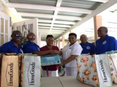 Former Coast-Guard Members Association Donates to Lewis Punnet Home and Community