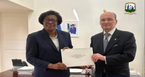 SVG Welcomes Ambassador of the Russian Federation
