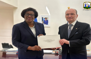 SVG Welcomes Ambassador of the Russian Federation