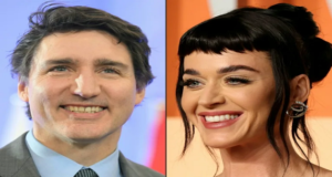 Katy Perry and Justin Trudeau Go Public