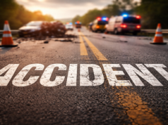 Seven Injured After Minivan Overturns in South Union Accident