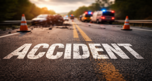 Seven Injured After Minivan Overturns in South Union Accident