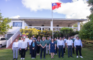 Taiwan Embassy in SVG welcomes new year with annual flag raising ceremony